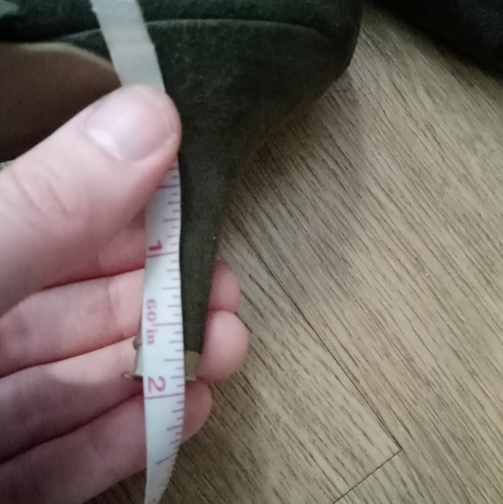 Two Inch Heels, Green - Picture 2 of 4